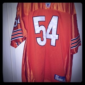 Reebok Orange Chicago Bears Brian Urlacher Jersey